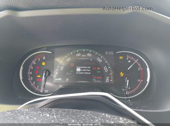 2T3K1RFV0SC331948 2025 TOYOTA RAV4 White Vista de los asientos traseros