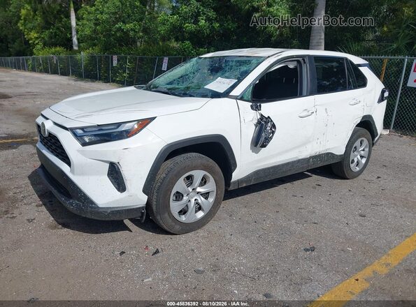 2T3K1RFV0SC331948 2025 TOYOTA RAV4 White Vista tres cuartos delantera izquierda
