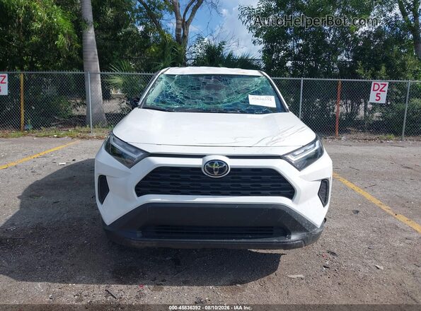 2T3K1RFV0SC331948 2025 TOYOTA RAV4 White Vista del cuadro de instrumentos