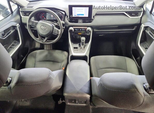 2T3K1RFV1SC341856 2025 TOYOTA RAV4 Silver Widok deski rozdzielczej