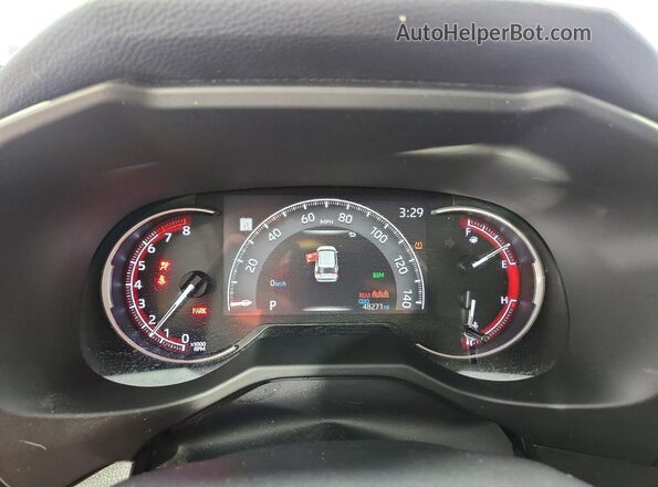 2T3K1RFV1SC341856 2025 TOYOTA RAV4 Silver Widok zestawu wskaźników