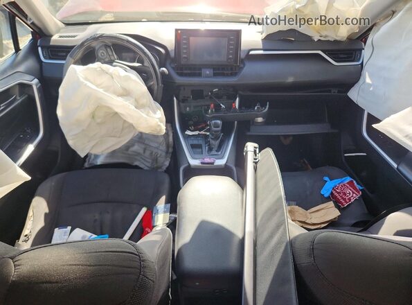 2T3K1RFV2KW028846 2019 TOYOTA RAV4 Red Widok deski rozdzielczej