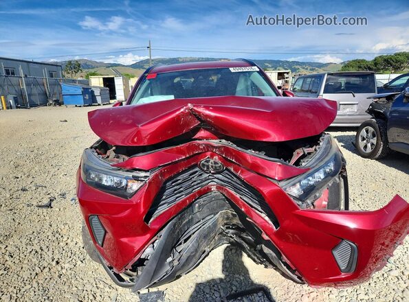 2T3K1RFV2KW028846 2019 TOYOTA RAV4 Red Widok z przodu
