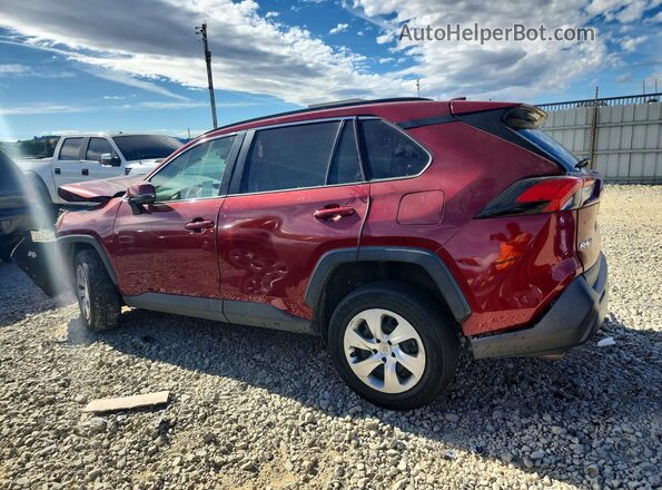 2T3K1RFV2KW028846 2019 TOYOTA RAV4 Red Tył lewy