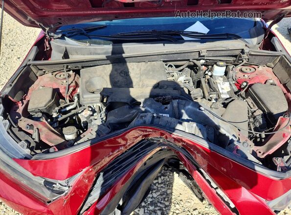 2T3K1RFV2KW028846 2019 TOYOTA RAV4 Red Widok komory silnika