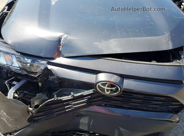 2T3K1RFV2NW217632 2022 TOYOTA RAV4 Gray Вид підкапотного простору