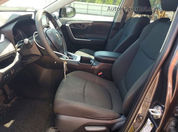 2T3K1RFV2NW217632 2022 TOYOTA RAV4 Gray Вид салону спереду