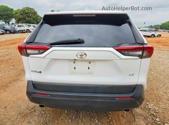 2T3K1RFV4NC192881 2022 TOYOTA RAV4 White Rear view