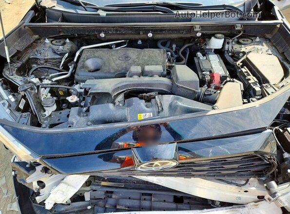 2T3K1RFV5PC227446 2023 TOYOTA RAV4 Черный Вид подкапотного пространства