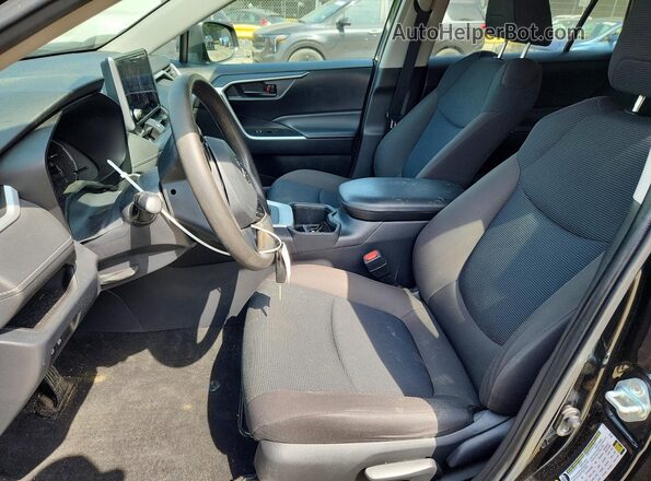 2T3K1RFV5PC227446 2023 TOYOTA RAV4 Черный Вид салона спереди