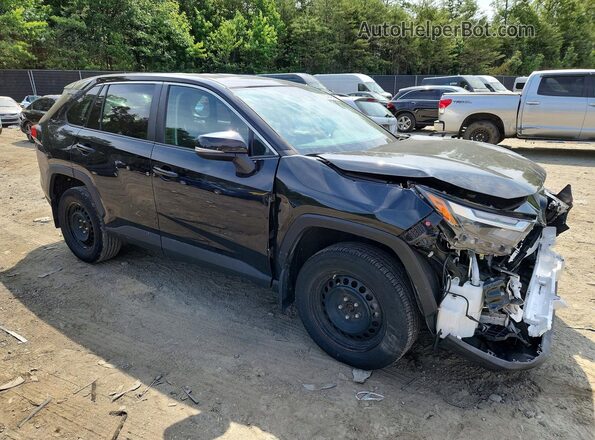 2T3K1RFV5PC227446 2023 TOYOTA RAV4 Черный Передняя правая четверть