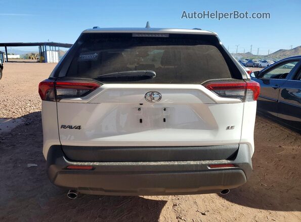 2T3K1RFV6KW001942 2019 TOYOTA RAV4 White Հետևի տեսք