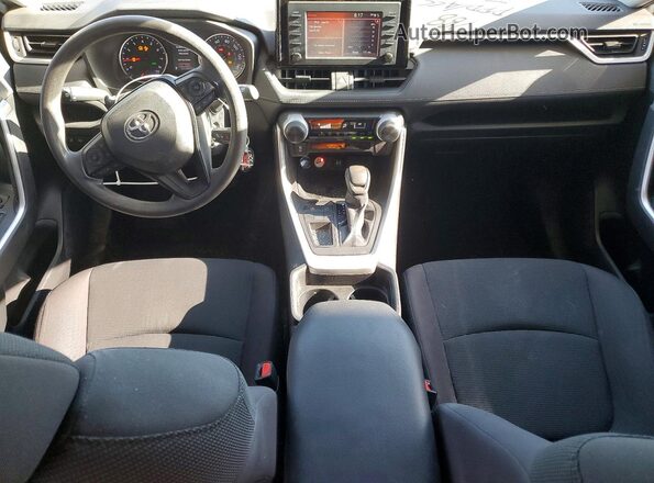 2T3K1RFV6KW001942 2019 TOYOTA RAV4 White Առջևի վահանակի տեսք