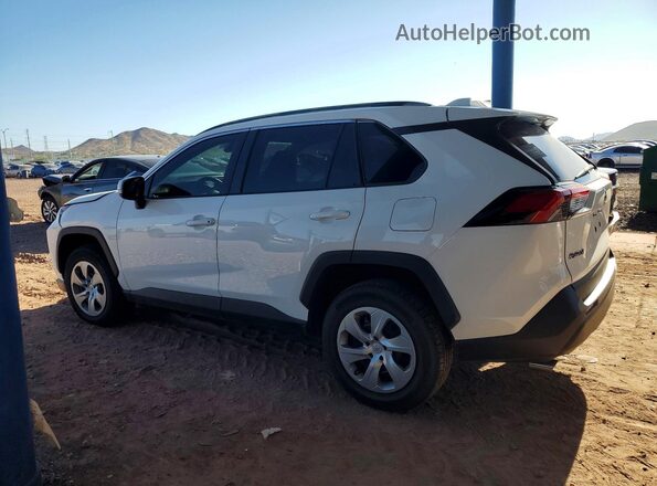 2T3K1RFV6KW001942 2019 TOYOTA RAV4 White Հետևի ձախ