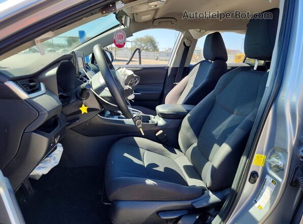 2T3K1RFV6KW006106 2019 TOYOTA RAV4 Silver Widok wnętrza z przodu