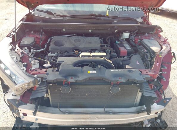 2T3K1RFV6LC059505 2020 TOYOTA RAV4 Red უკანა ხედი