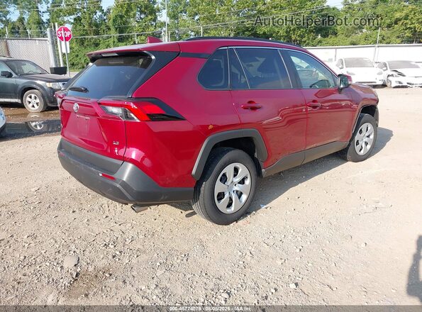 2T3K1RFV6LC059505 2020 TOYOTA RAV4 Red უკანა მარჯვენა