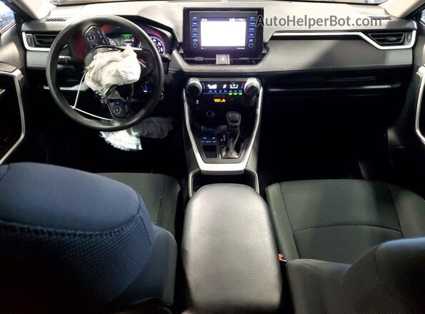 2T3K1RFV7MC166418 2021 TOYOTA RAV4 Серый Вид панели приборов
