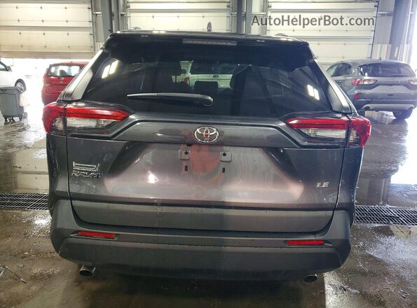 2T3K1RFV7MC166418 2021 TOYOTA RAV4 Серый Вид сзади