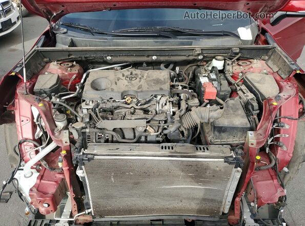2T3K1RFVXMW176259 2021 TOYOTA RAV4 Red Вид підкапотного простору