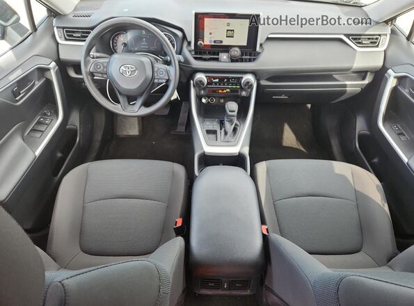 2T3K1RKV1SW411600 2025 TOYOTA RAV4 Black Dashboard view