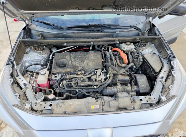 2T3LWRFV0LW071685 2020 TOYOTA RAV4 Silver ძრავის განყოფილების ხედი