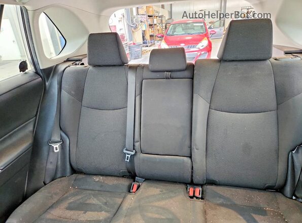 2T3LWRFV0LW071685 2020 TOYOTA RAV4 Silver უკანა სავარძლების ხედი