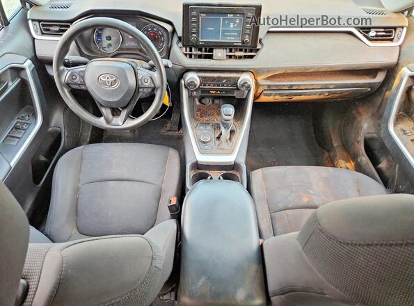 2T3LWRFV0LW071685 2020 TOYOTA RAV4 Silver წინა პანელის ხედი
