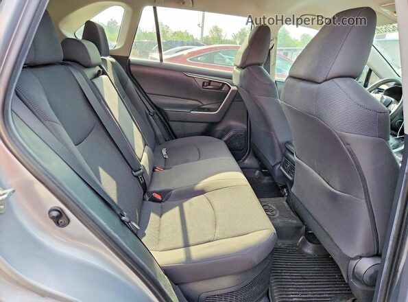 2T3LWRFV1LW049999 2020 TOYOTA RAV4 Silver Vista interior trasera