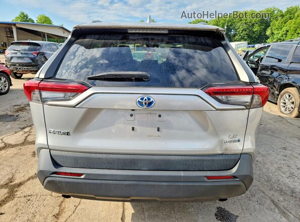 2T3LWRFV1LW049999 2020 TOYOTA RAV4 Silver Vista trasera
