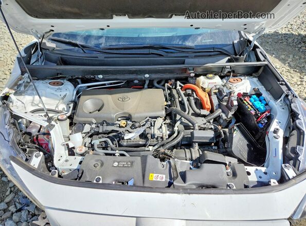 2T3LWRFV2LW084051 2020 TOYOTA RAV4 White Engine compartment view