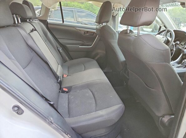 2T3LWRFV2LW084051 2020 TOYOTA RAV4 White Rear interior view