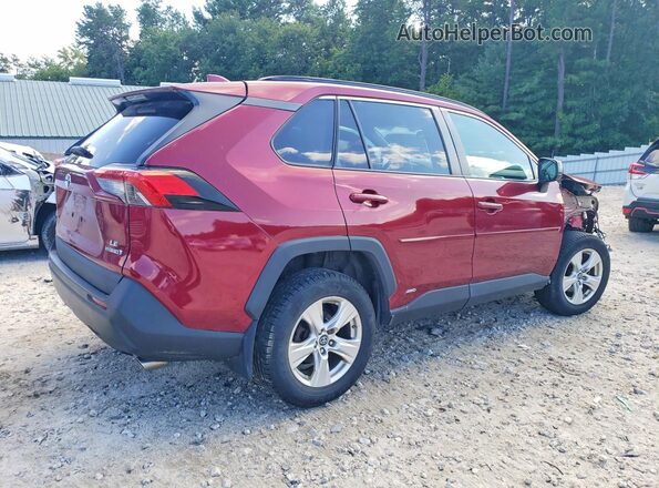 2T3LWRFV5LW095402 2020 TOYOTA RAV4 Red Հետևի աջ