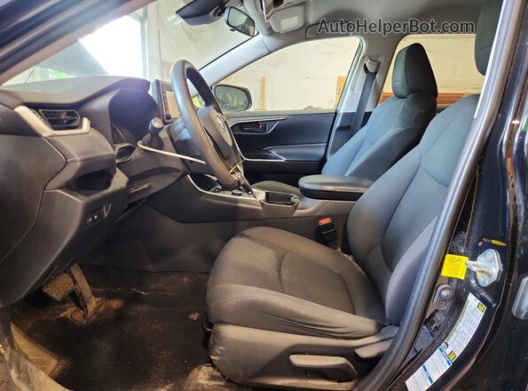2T3LWRFV9KW018899 2019 TOYOTA RAV4 Black Widok wnętrza z przodu