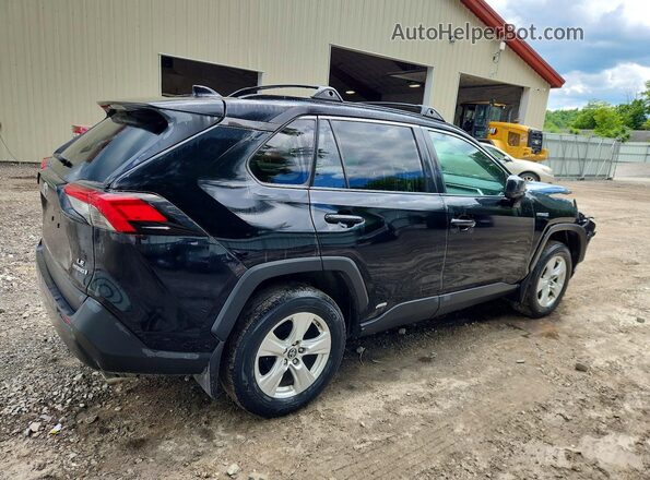 2T3LWRFV9KW018899 2019 TOYOTA RAV4 Black Tył prawy