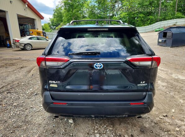 2T3LWRFV9KW018899 2019 TOYOTA RAV4 Black Widok z tyłu