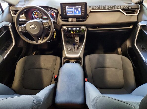 2T3LWRFV9KW018899 2019 TOYOTA RAV4 Black Widok deski rozdzielczej