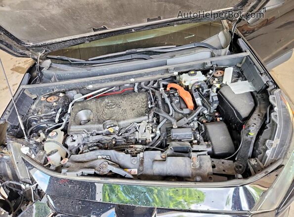 2T3LWRFV9KW018899 2019 TOYOTA RAV4 Black Widok komory silnika