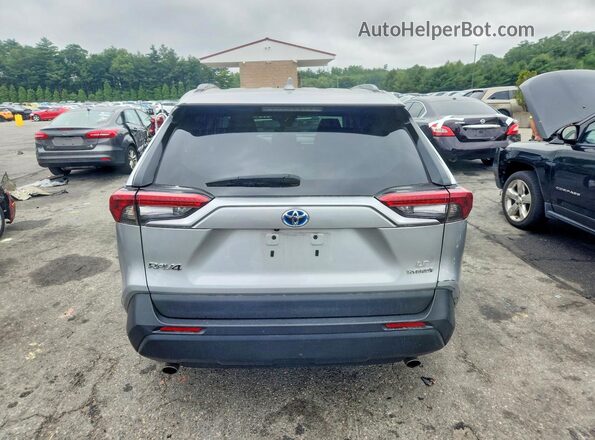 2T3LWRFVXRW215140 2024 TOYOTA RAV4 Silver უკანა ხედი