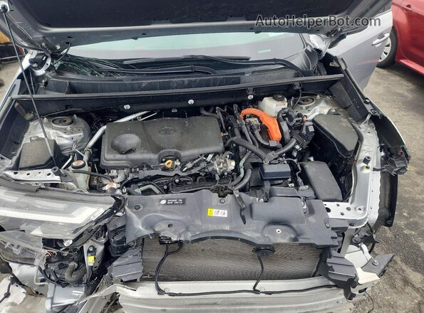 2T3LWRFVXRW215140 2024 TOYOTA RAV4 Silver ძრავის განყოფილების ხედი