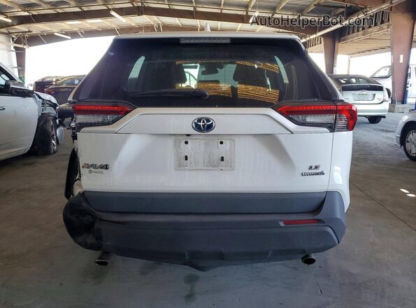 2T3MWRFV6LW083151 2020 TOYOTA RAV4 Белый Вид сзади