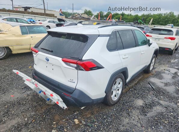 2T3MWRFV7MW127403 2021 TOYOTA RAV4 White Trasero derecho
