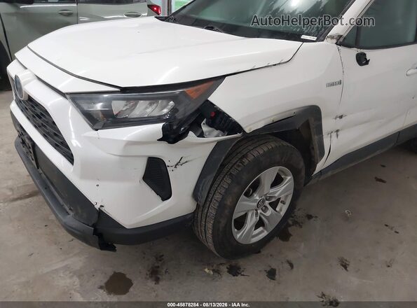 2T3MWRFV8KW003184 2019 TOYOTA RAV4 HYBRID White Vista frontal
