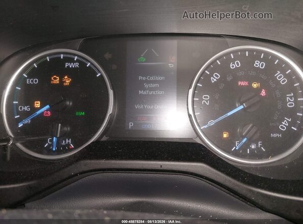 2T3MWRFV8KW003184 2019 TOYOTA RAV4 HYBRID White Vista de los asientos traseros