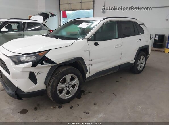 2T3MWRFV8KW003184 2019 TOYOTA RAV4 HYBRID White 