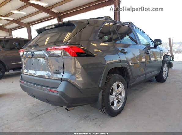 2T3MWRFV8KW038193 2019 TOYOTA RAV4 HYBRID Серый Задняя правая четверть