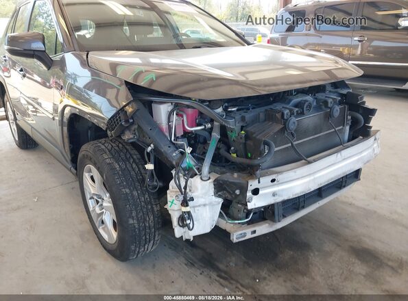 2T3MWRFV8KW038193 2019 TOYOTA RAV4 HYBRID Серый Вид спереди