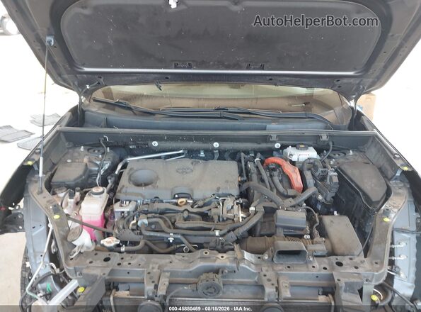 2T3MWRFV8KW038193 2019 TOYOTA RAV4 HYBRID Серый Вид сзади