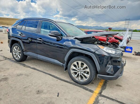2T3N1RFV0KW082854 2019 TOYOTA RAV4 Black Front right