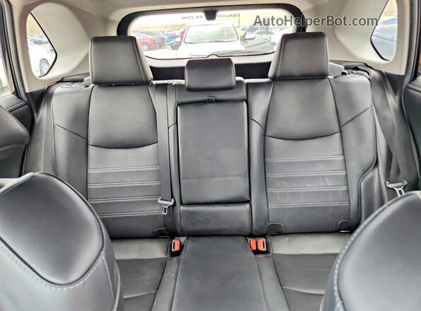 2T3N1RFV0KW082854 2019 TOYOTA RAV4 Black Rear seats view